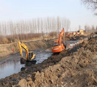 黃陂區(qū)中小河流治理重點縣綜合整治和水系連通試點橫店項目區(qū)（二標）